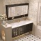 PL015 solid wood bathroom cabinet