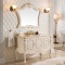 004 Solid wood bathroom cabinet
