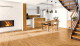 OAK KNOTTY 4 mm with solid wood core