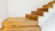 Type C wooden steps with edges