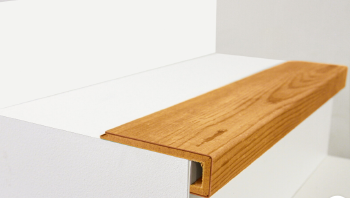 Type C wooden steps with edges