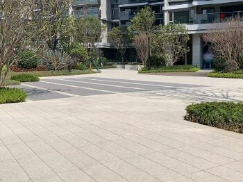 Sesame White Granite Paving stone tiles