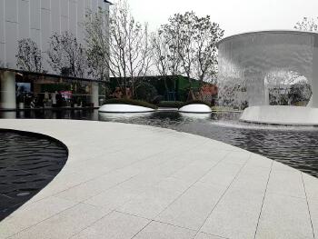 Sesame White Granite Paving stone tiles
