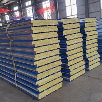 Rock wool composite panel