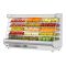Air-cooled air curtain cabinet, fruit fresh-keeping commercial vertical skewer display cabinet, beverage and vegetable display cabinet, suitable for Malatang shops, supermarket refrigerated display ca