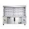 Air-cooled air curtain cabinet, fruit fresh-keeping commercial vertical skewer display cabinet, beverage and vegetable display cabinet, suitable for Malatang shops, supermarket refrigerated display ca