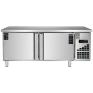 Refrigerated workbench, frozen operating table, commercial kitchen refrigerator, stainless - steel freezer, chopping block fresh - keeping cabinet, flat - top cold storage freezer