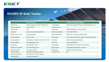 EXCEED 2P Solar Tracker