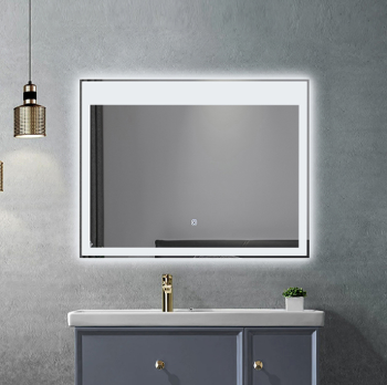 80X60cm Modern Design Wall LED Bathroom Mirror S-4622