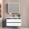 Wall Mounted Water proof Aluminum Alloy Bathroom Storage Bathroom Vanity with Mirror