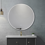 80X80 Cmround Beauty Salon Mirror Motion Sensor with Lights Anti Fog  S-4678S