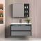 Wall Mounted Water proof Aluminum Alloy Bathroom Storage Bathroom Vanity with Mirror