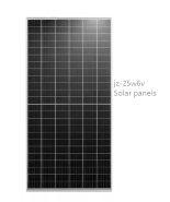 jz-25w6v Solar panels