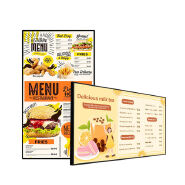 wall mounted advertising display screen