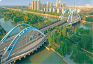Steel structure bridge
