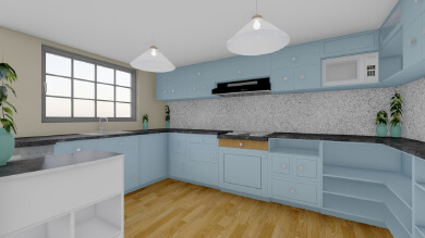 RESIDENTIAL KITCHEN MODELLING