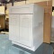 Vietnamese factory solid wood framed kitchen cabinet