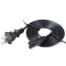 220V 16A national standard two-prong power cord, extension cord for small household appliances and adapter plugs, hair dryer power cord.