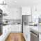 Vietnamese factory frameless kitchen cabinet for the US market