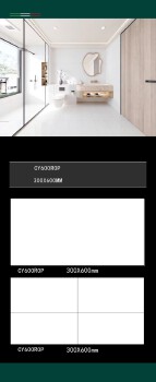 ceramic wall tiles size 300x600mm interior wall matt CY600R0P