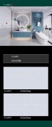 ceramic wall tiles size 300x600mm interior wall matt CY36R07