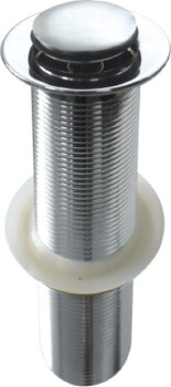 Cupc Bathroom Basin Sink Drain Pop up Drainer with Overflow Stainless Steel Pipe NX-C121
