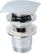 Cupc Bathroom Basin Sink Drain Pop up Drainer with Overflow Stainless Steel Pipe NX-C263