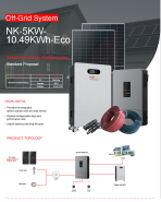 NK-5KW-10.49KWh-Eco Off-Grid Solar System