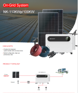 NK-113KWp-100KW Off-Grid Solar System