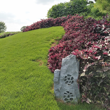 Thinuna LS-510 5.25 Inch Waterproof Coaxial Garden Outdoor Speaker 40 Watts Public Address System Rock Shaped Speaker