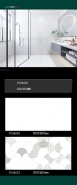 bathroom wall ceramic wall tiles size 300x600mm interior wall glossy CY36A02