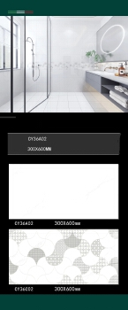 bathroom wall ceramic wall tiles size 300x600mm interior wall glossy CY36A02
