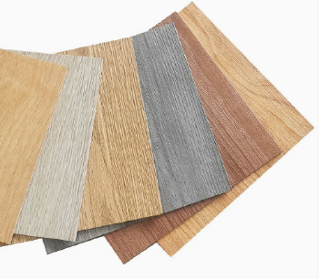 Wood grain self-adhesive flooring