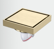 Brass Odor Proof Drain Hair Catcher Deodorant Strainer Square Floor Drain FG-1901Y