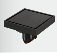 Brass Bathroom Drainer Tile Insert Conceal Invisible Shower Square Floor Drain FG1901black