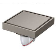 Brass Bathroom Drainer Tile Insert Conceal Invisible Shower Square Floor Drain FG1901