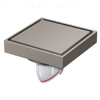 Brass Bathroom Drainer Tile Insert Conceal Invisible Shower Square Floor Drain FG1901