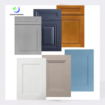 amercian style ktichen cabinets with white shaker design