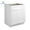 amercian style ktichen cabinets with white shaker design