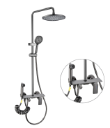High-quality copper shower set, specially designed for export, and can be customized.