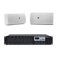 DEKEN FIT W5/W8 8 Inch Full Range Design Big Party Pa Audio Sound System Custom Logo Outdoor Wall Mounted Speaker Box for School Classroom Hotel