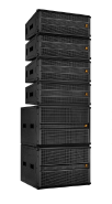 Dual 10-inch externally-mounted two-way line array speaker