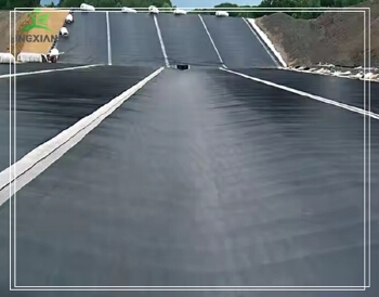 LX01 HDPE Geomembrane pond lind for landfill waterstorage shrimpt pond