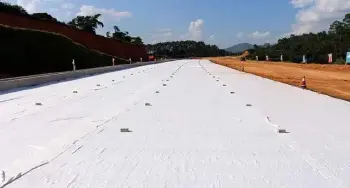 LX04 Road use non woven needle punch Geotextile