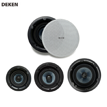 DEKEN FIT GS6L OEM High Fidelity Fixed Resistance 8 Ohm 30w Ceiling Speakers for In-Ceiling Speaker