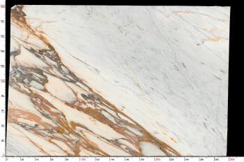 Italian calacatta gold marble slabs luxury white marble
