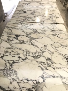 Italy Arabescato white marble polished marble slabs