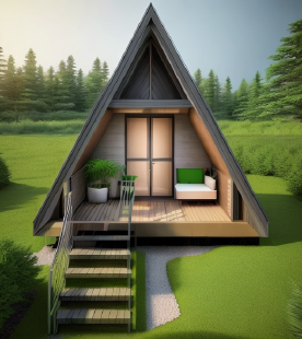 Conception de cabanes dans une villa