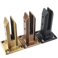 304 stainless steel pool clip glass clip