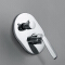 Two functions concealed mount shower set